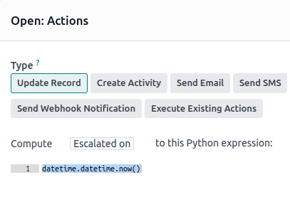 Compute a custom datetime field using a Python expression